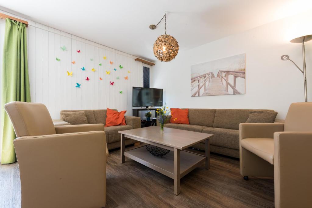 Posezení v ubytování Chalet Ravenstein