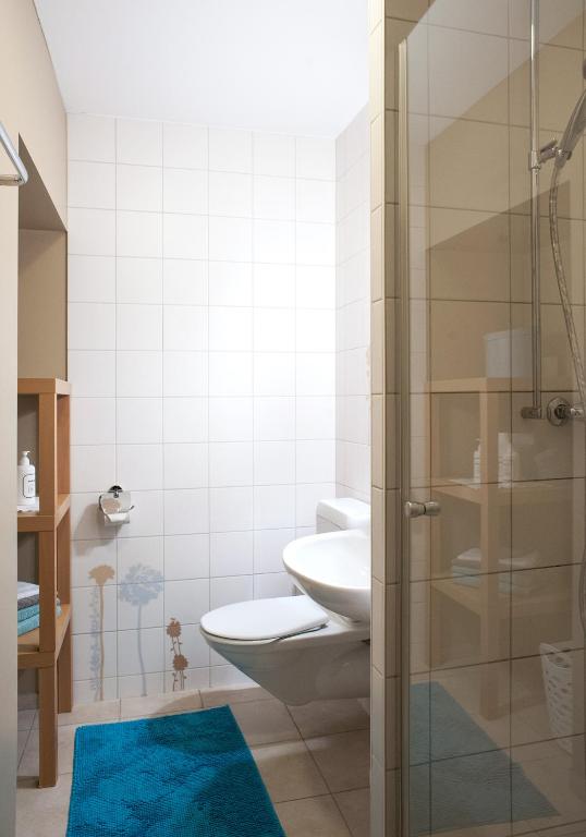 Koupelna v ubytování Maison DuBois
