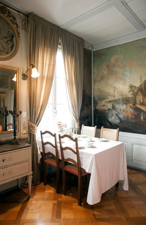 Postel nebo postele na pokoji v ubytování Maison DuBois