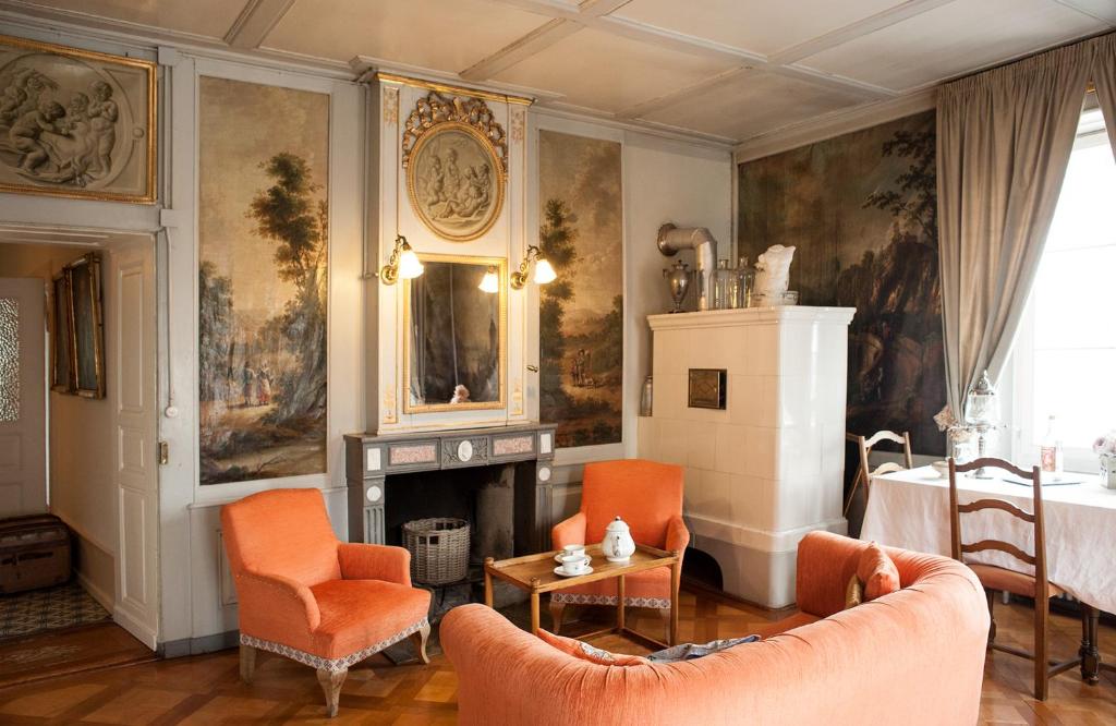 Posezení v ubytování Maison DuBois