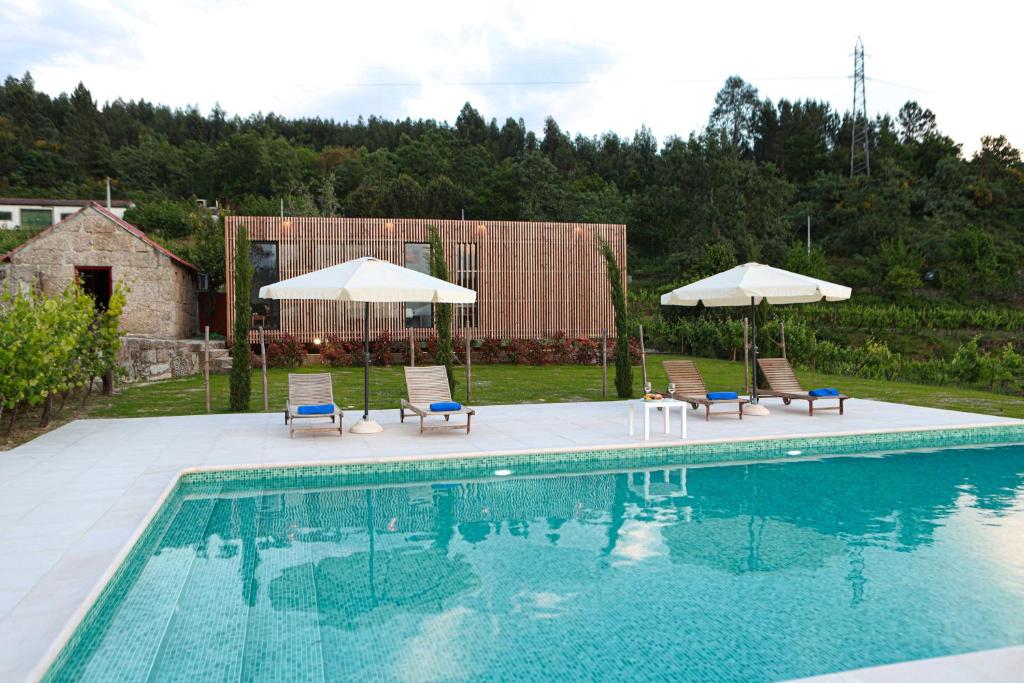 A piscina em ou perto de Peso Village