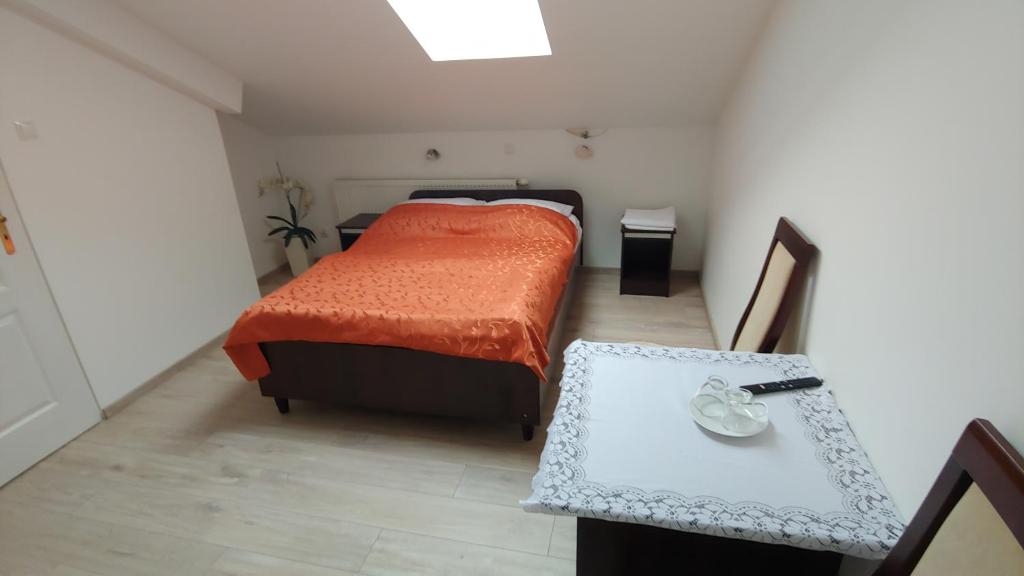 Postel nebo postele na pokoji v ubytování Hotel E7