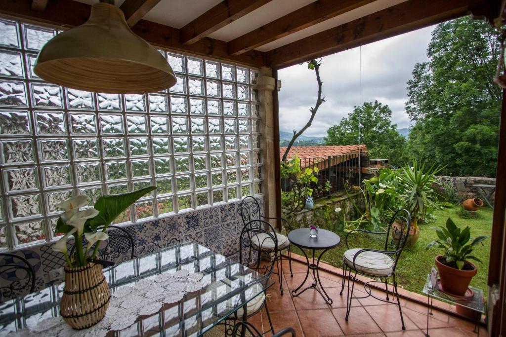Zahrada ubytování Posada de Villacarriedo