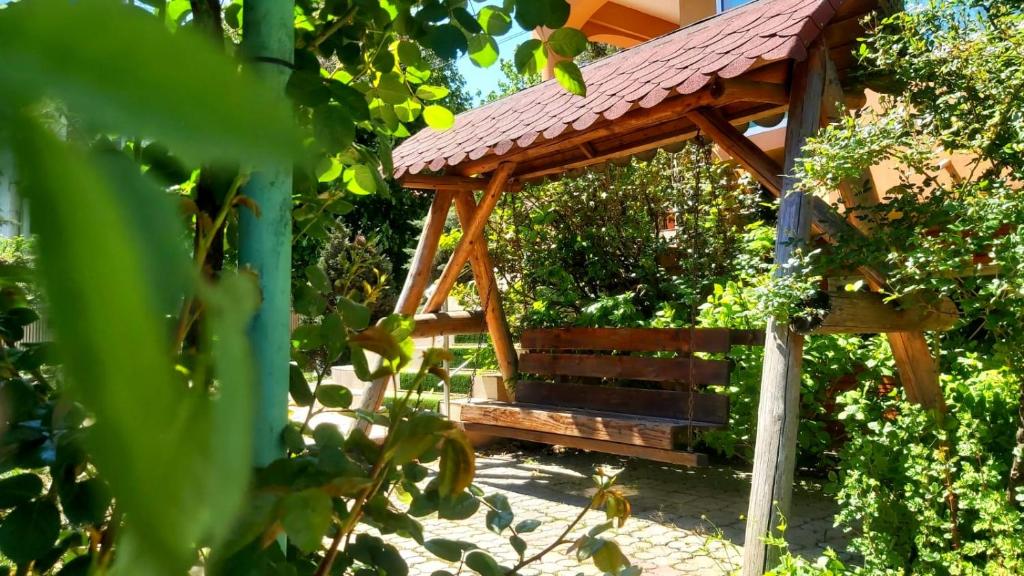 Zahrada ubytování Vila Egreta