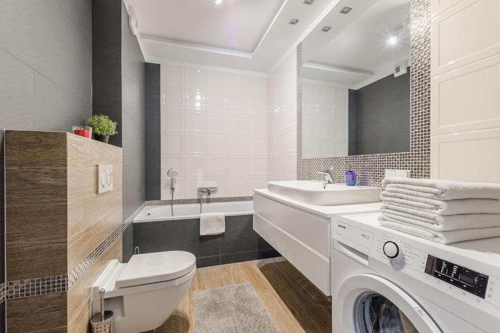 Koupelna v ubytování Loft Apartments