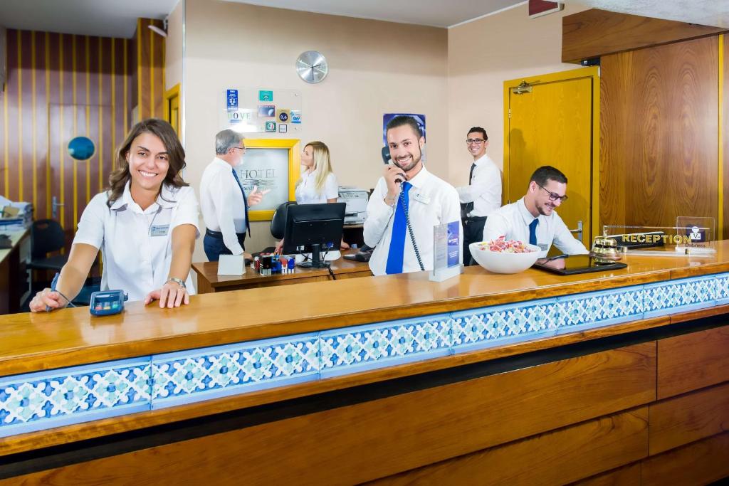 Goście zatrzymujący się w obiekcie Best Western Hotel Mediterraneo