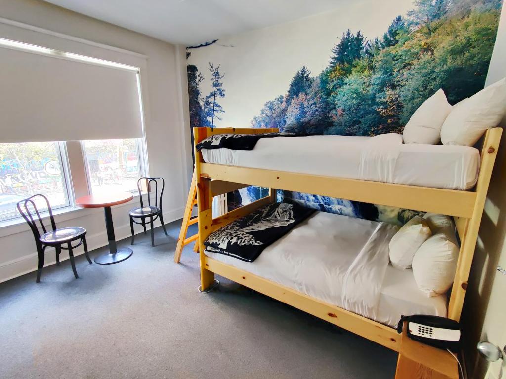 Postel nebo postele na pokoji v ubytování Ace Hotel Seattle