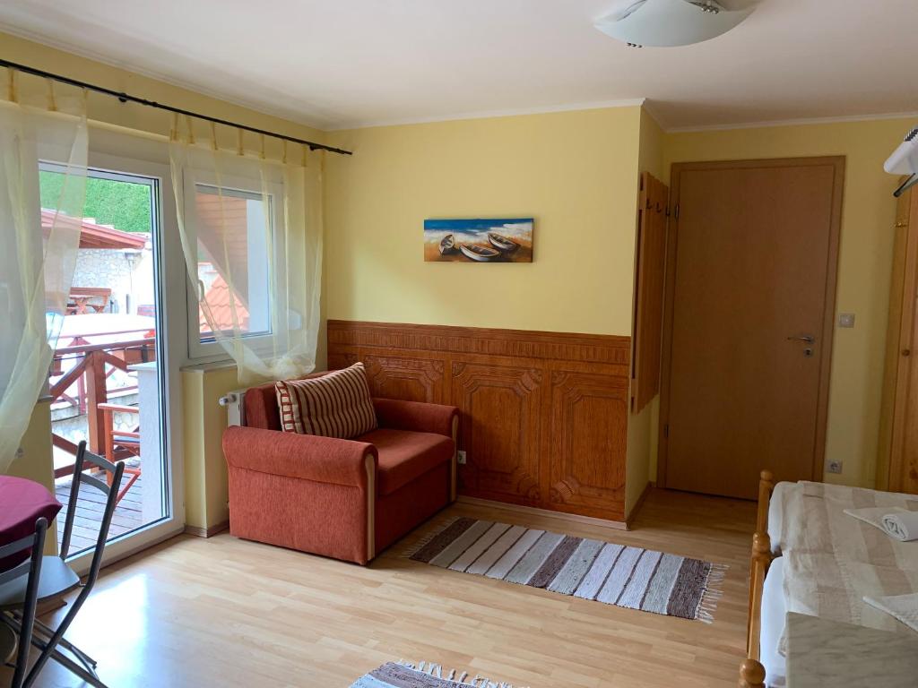 Część wypoczynkowa w obiekcie HolidaySport Haus