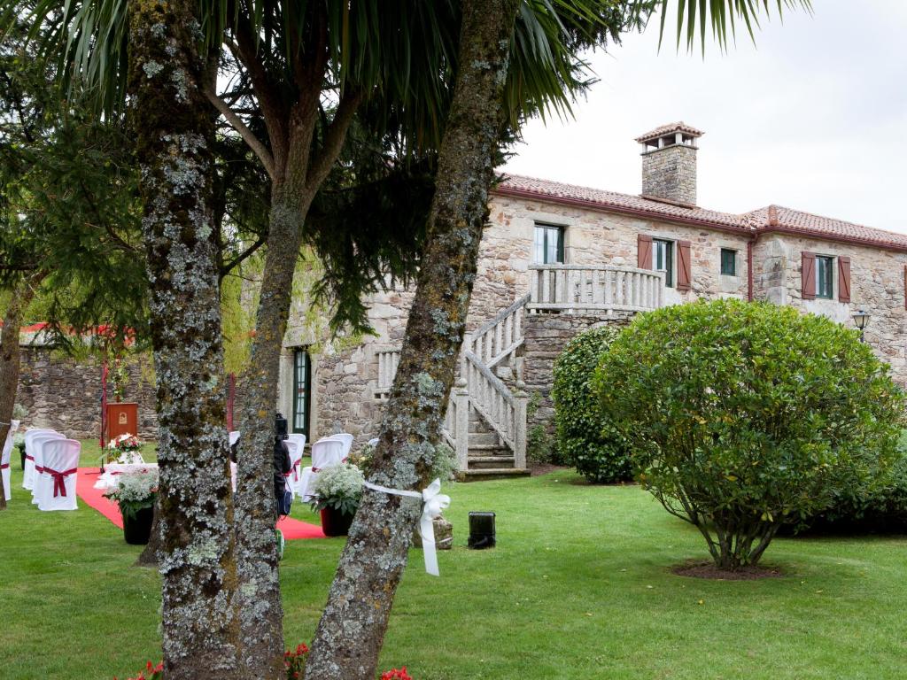 A garden outside Casa de Barreiro