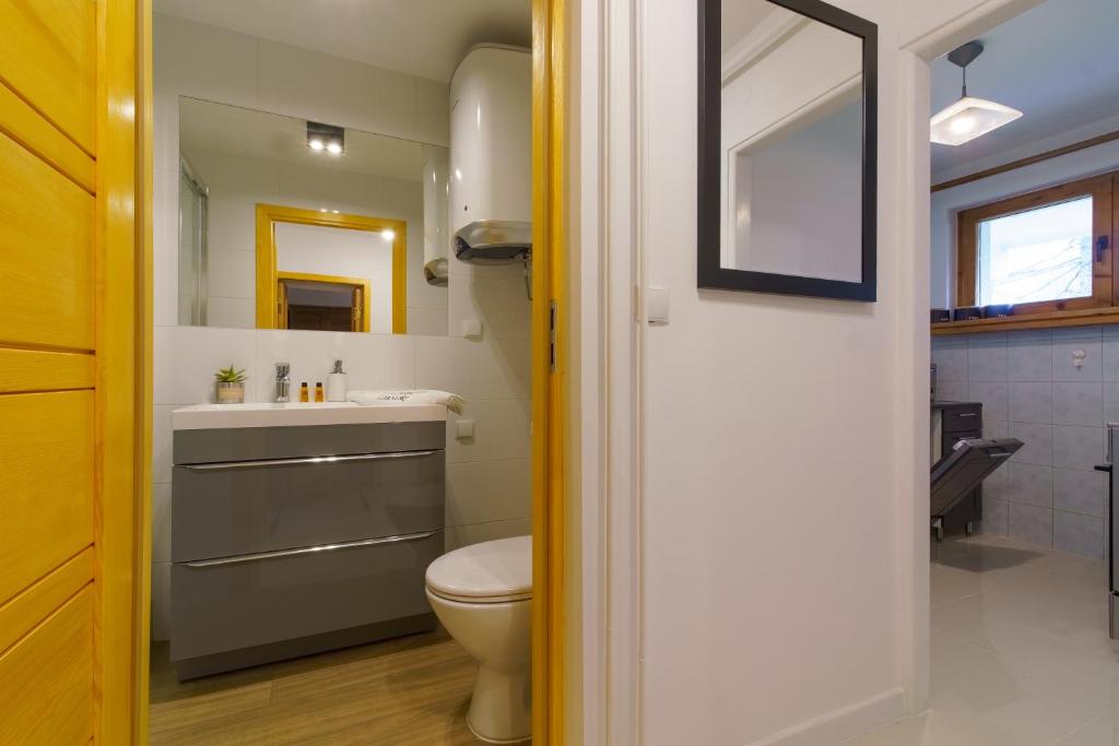 Kúpeľňa v ubytovaní Apartament Lisowski CENTRUM