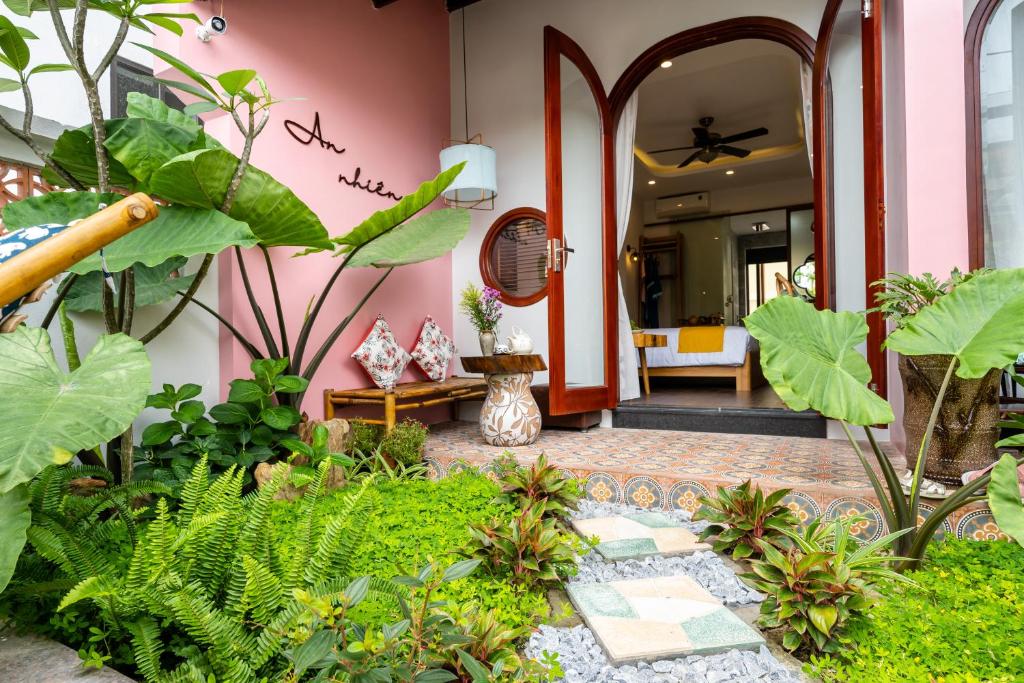 Zahrada ubytování An Nhien Boutique Villa