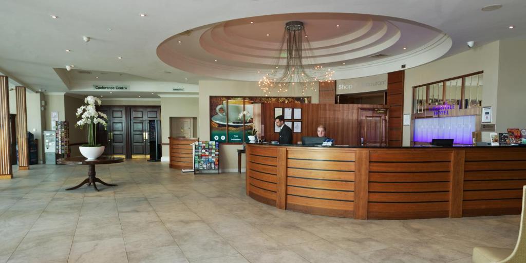 Vstupní hala nebo recepce v ubytování Green Isle Hotel, Dublin