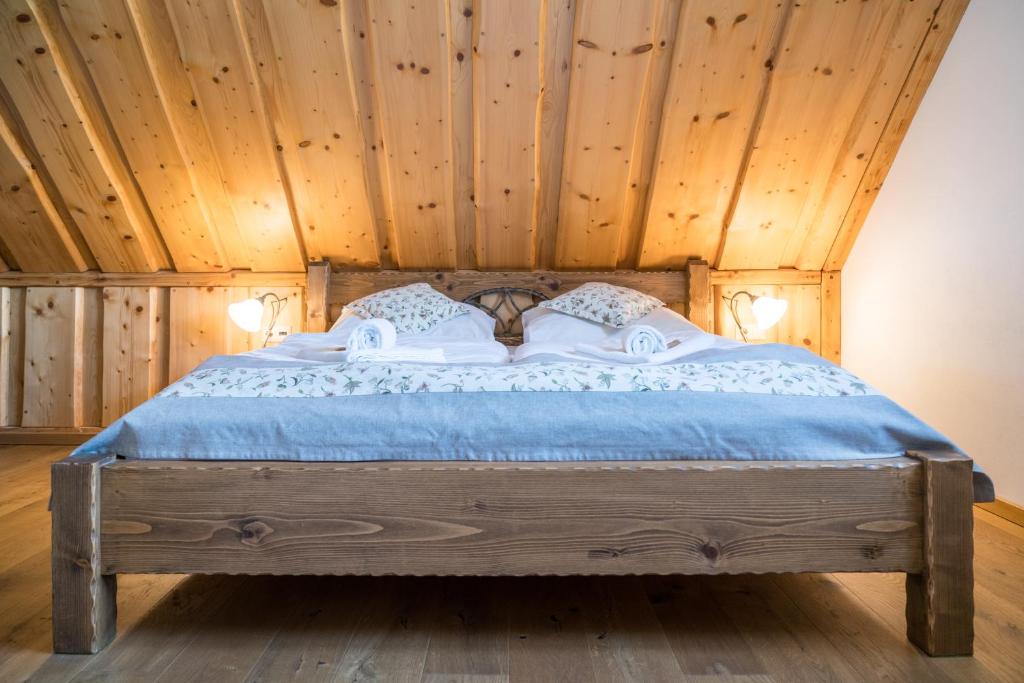Letto o letti in una camera di Salaš Syrex