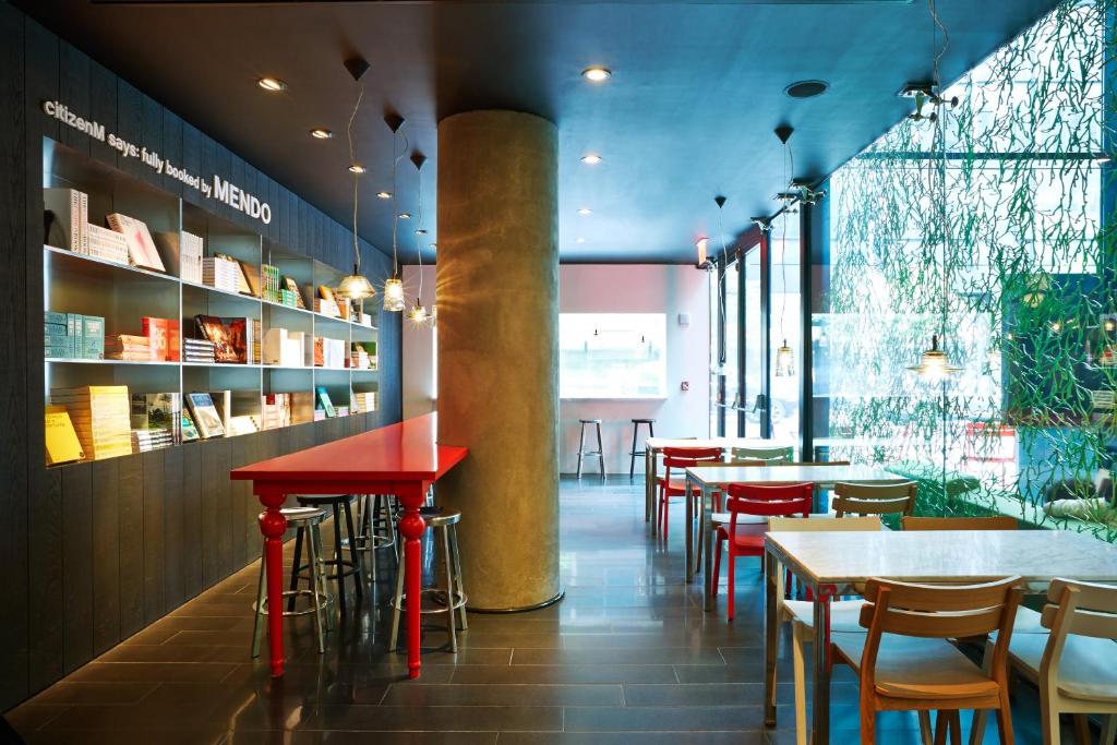 Restaurace v ubytování citizenM New York Times Square