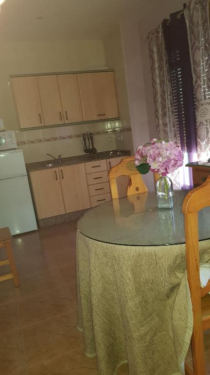 Kuchnia lub aneks kuchenny w obiekcie Apartamentos Castillo Cazorla
