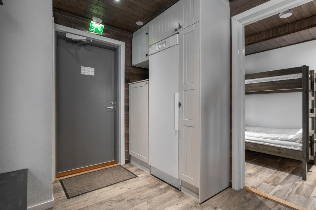 Postel nebo postele na pokoji v ubytování Ski-Inn PyhäLinna