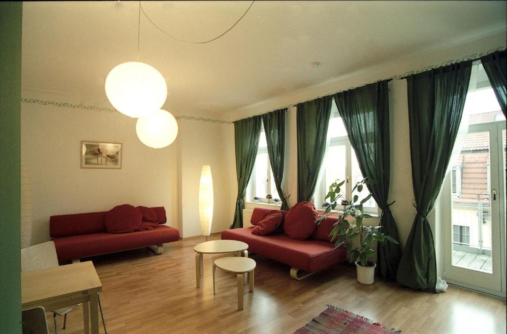 Posezení v ubytování Hostel Louise 20