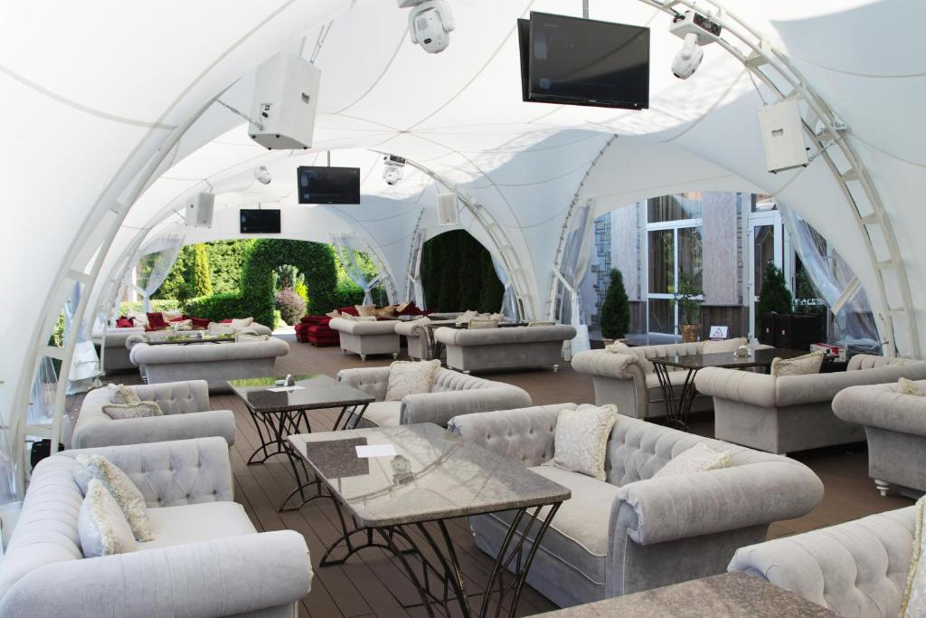 Posezení v ubytování Hotel Resort&Spa Kamelot