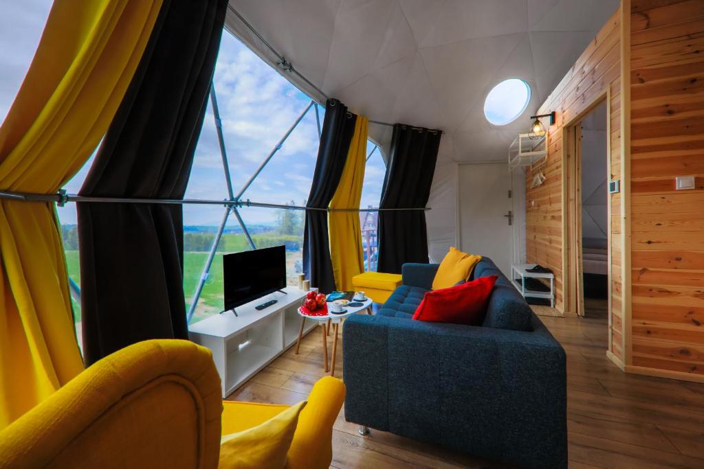 Posedenie v ubytovaní Glamping Gliczarów Klapnioki