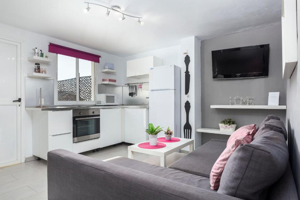 A kitchen or kitchenette at Nuevo Loft Vistas