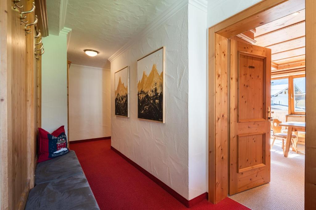 Postel nebo postele na pokoji v ubytování Gästehaus Stotter
