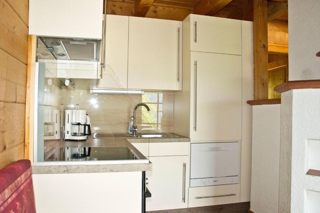 Kuchyňa alebo kuchynka v ubytovaní Appartement Ramsau, Haus Fichte