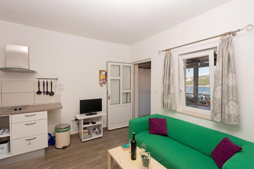 Kuchyň nebo kuchyňský kout v ubytování SeaView Guesthouse - ZF Hvar