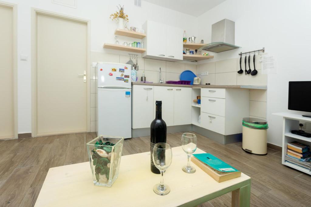 Kuchyň nebo kuchyňský kout v ubytování SeaView Guesthouse - ZF Hvar