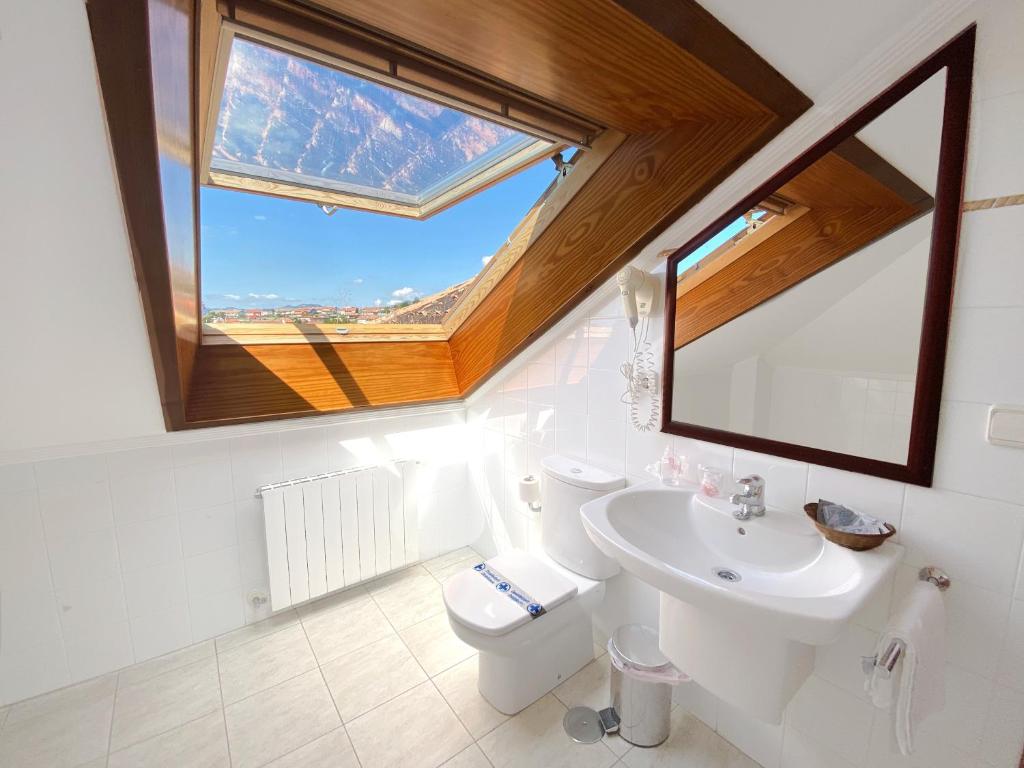 Kúpeľňa v ubytovaní Hotel EntreRobles