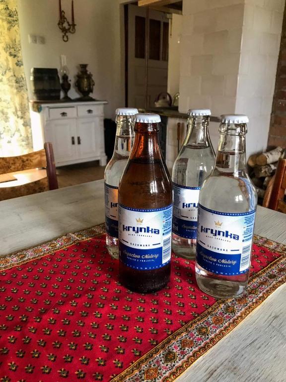 Nápoje v ubytovaní Kalinka - chata na końcu świata