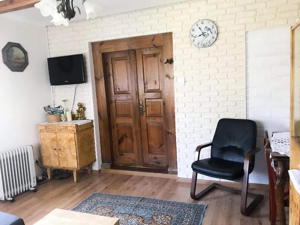 Posedenie v ubytovaní Kalinka - chata na końcu świata