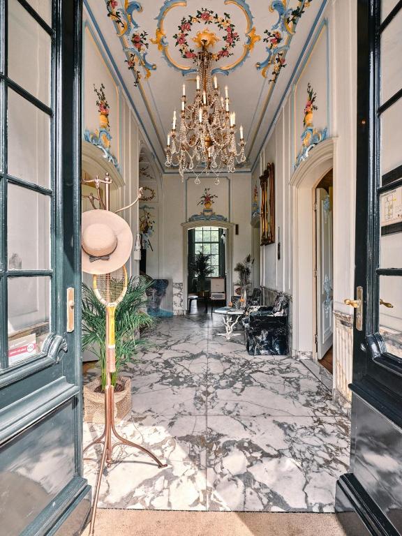 Posezení v ubytování Eco Hotel Plantage Rococo