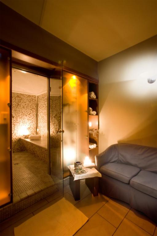 Posteľ alebo postele v izbe v ubytovaní Hotel San Martino