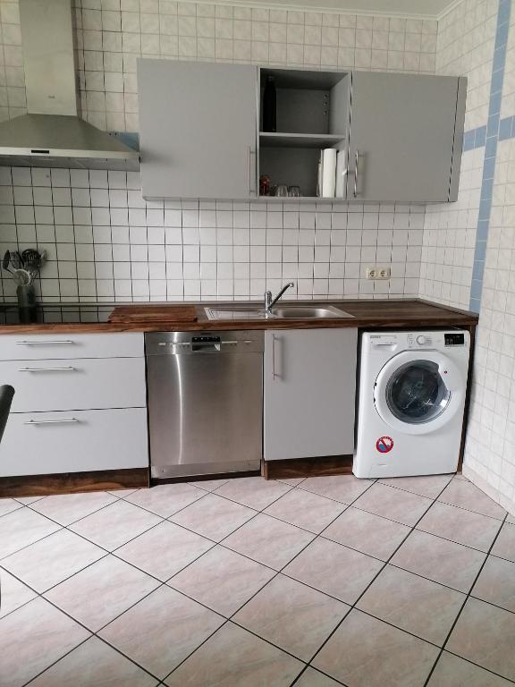Kuchyň nebo kuchyňský kout v ubytování FEWO-ATLANTA Reinhardshausen