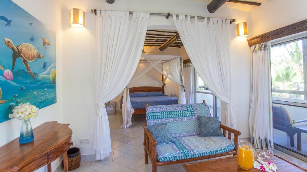 Posezení v ubytování Turtle Bay Beach Club- All Inclusive