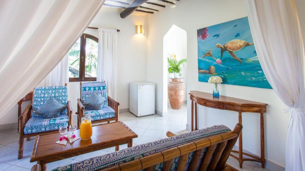 Posezení v ubytování Turtle Bay Beach Club- All Inclusive