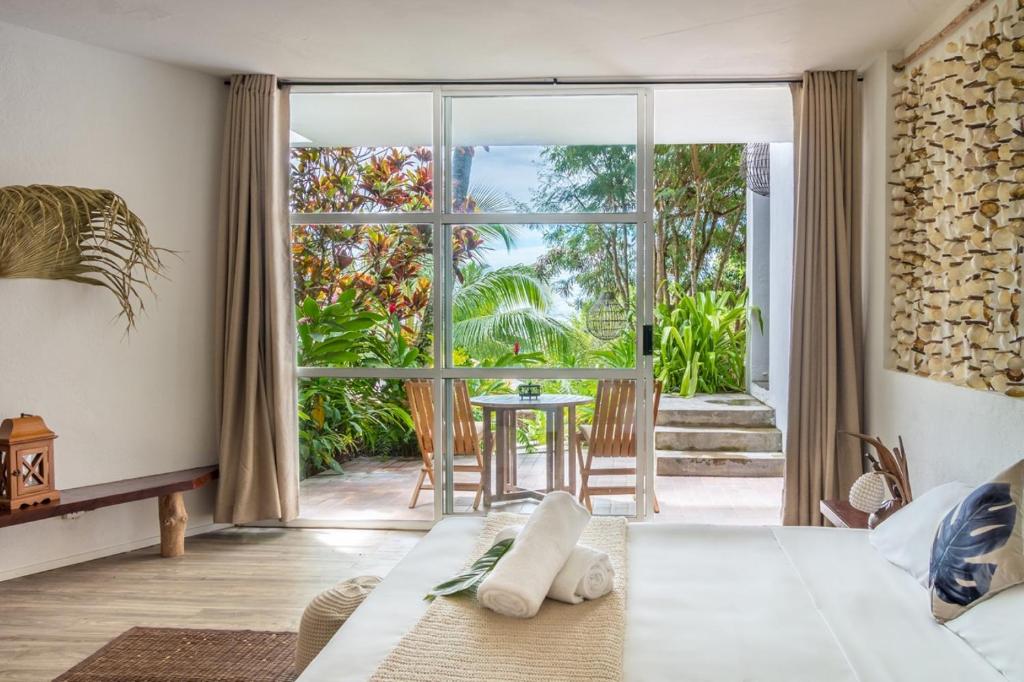 Zahrada ubytování Bliss Boutique Hotel Seychelles