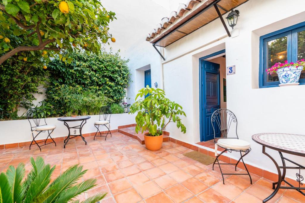Un patio o zona al aire libre en Limonero bnb