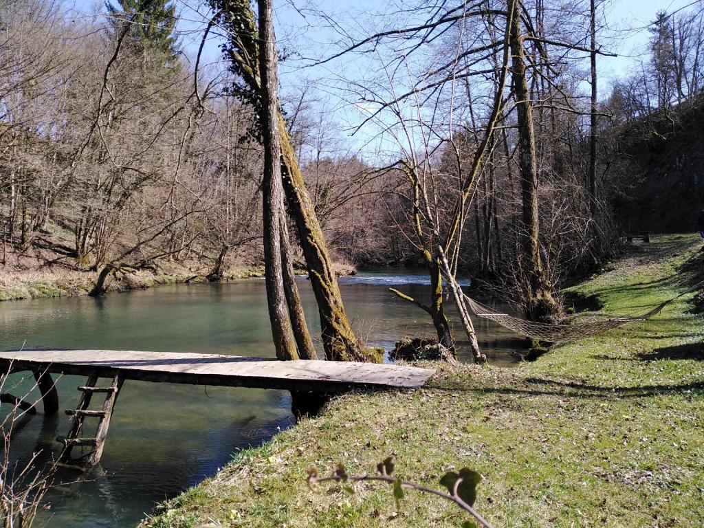 Příroda nedaleko prázdninového domu