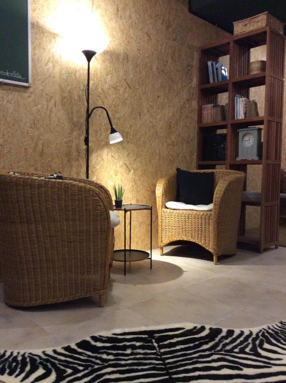 Posezení v ubytování Boutique Hotel Butler