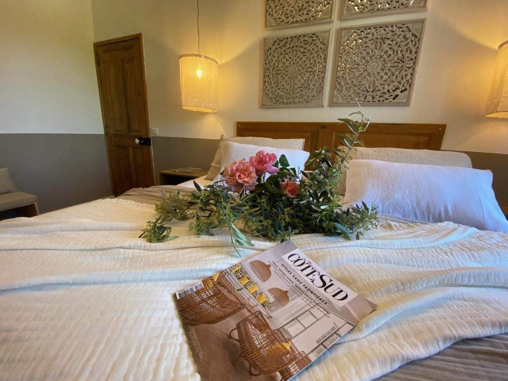 Postel nebo postele na pokoji v ubytování Hestia
