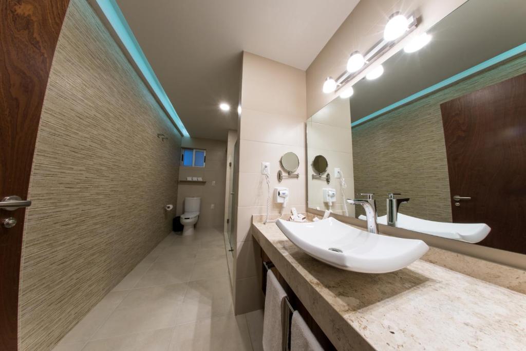 Koupelna v ubytování Hotel Clipperton