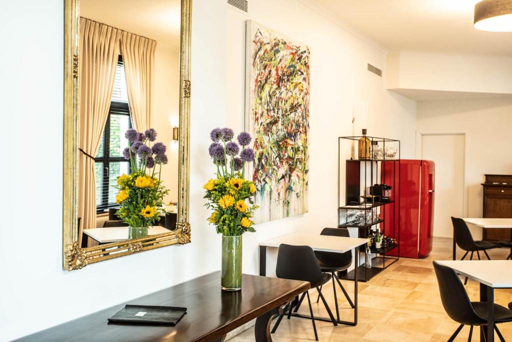 Kuchyň nebo kuchyňský kout v ubytování Hotel Kasteel Solhof