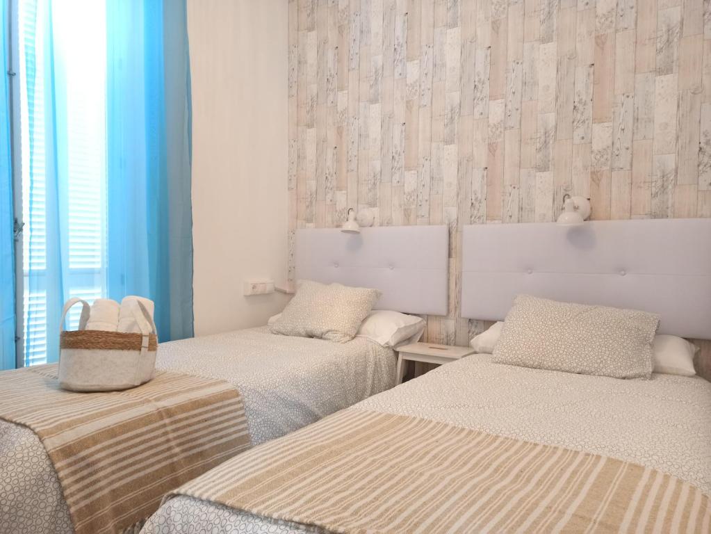 Posteľ alebo postele v izbe v ubytovaní La Casa Morada