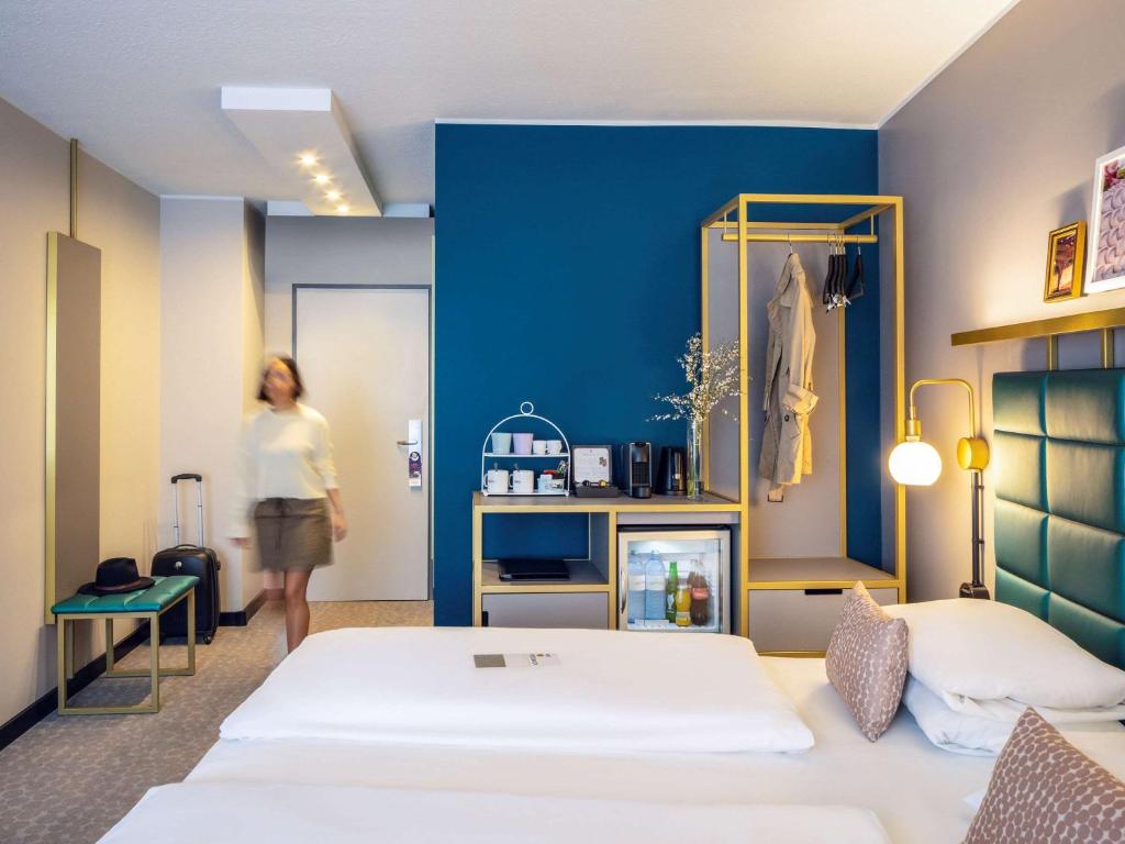Postel nebo postele na pokoji v ubytování Mercure Wien Zentrum