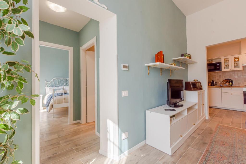 Kuchyň nebo kuchyňský kout v ubytování Le Case di Sonia MAISON MAMI' Fucecchio
