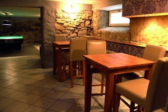 Posezení v ubytování Villa & Restoran Soffa