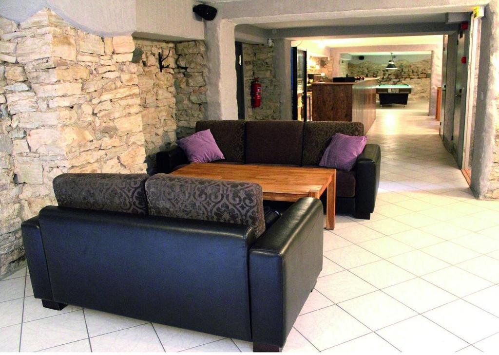 Posezení v ubytování Villa & Restoran Soffa