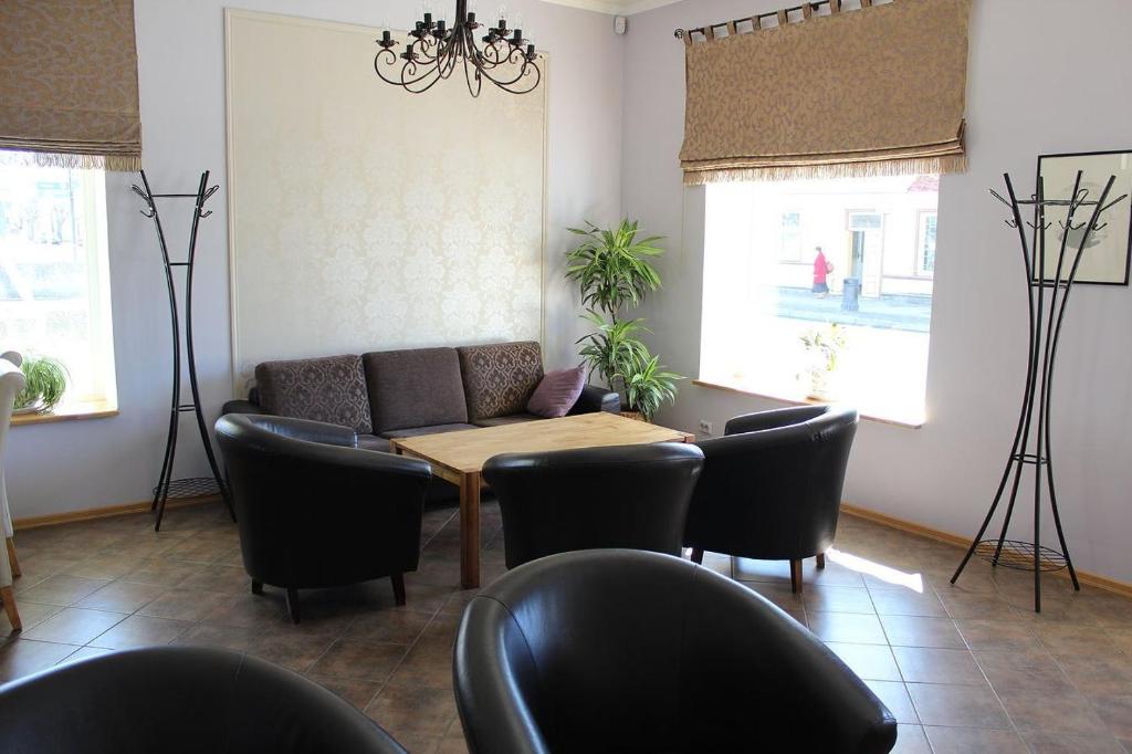 Posezení v ubytování Villa & Restoran Soffa