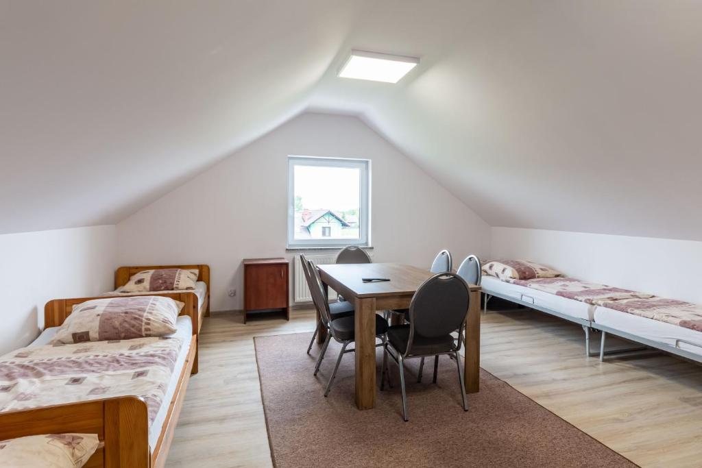 Postel nebo postele na pokoji v ubytování Motel OLIV